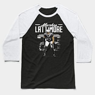 Marshon Lattimore New Orleans Retro Baseball T-Shirt